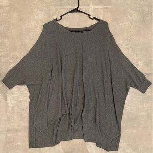 Express Gray Dolman Knit Sweater | S